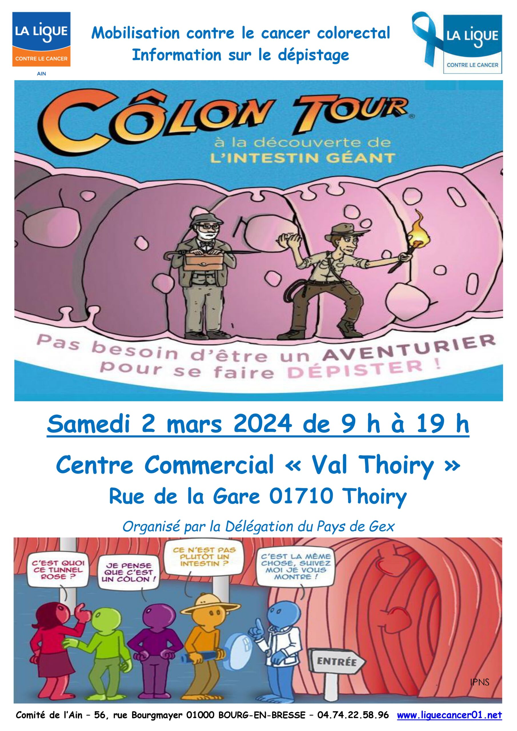 You are currently viewing Le côlon tour fait escale à Val Thoiry