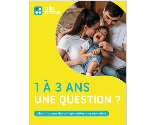 Livret  Allo Ortho 1/3 ans